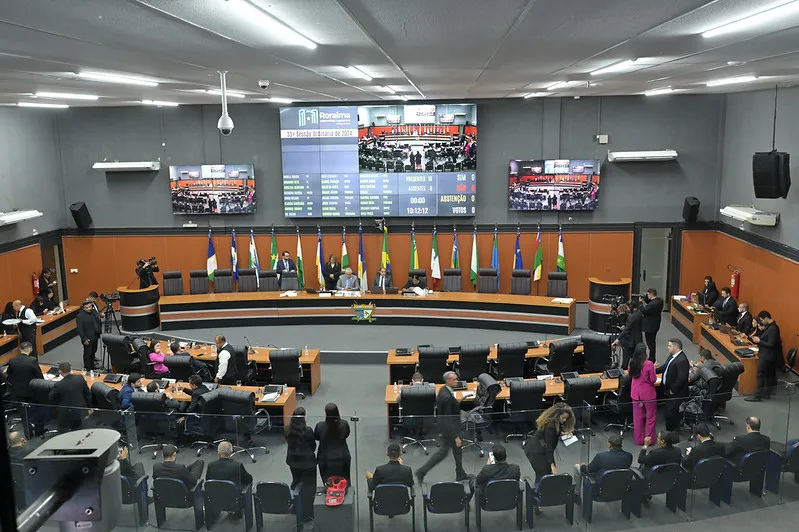 Casa Legislativa terá apenas uma sessão, às terças-feiras, para discutir projetos (Foto: Jader Souza/ SupCom ALE-RR)