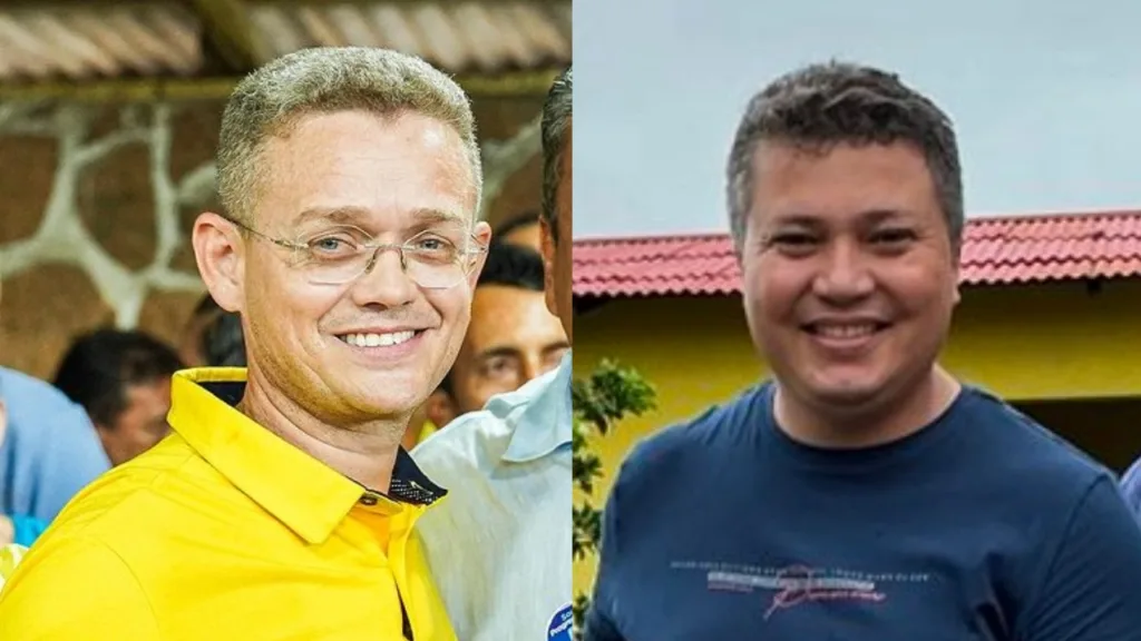 Candidatos a prefeito de Mucajaí, Chiquinho Rufino e Joelson Costa (Fotos: Divulgação)