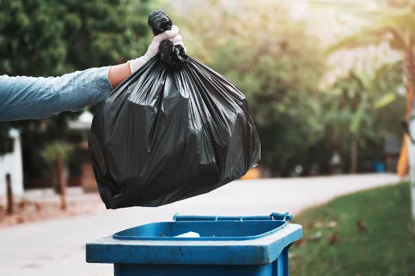 Princípio da Lei explica explica a regra para itens que são descartados — Foto: Shutterstock