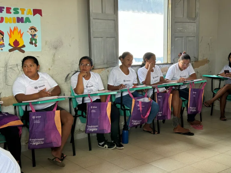 Programa Mulheres em Campo é realizado pelo Senar. (Foto: divulgação)