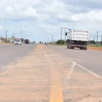 Rodovia estadual RR-205, que liga Boa Vista a Alto Alegre (Foto: Nilzete Franco/FolhaBV)