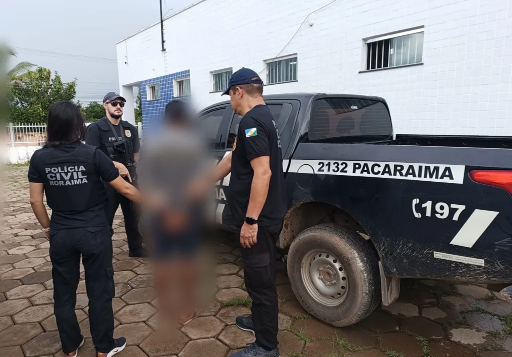 T.S., de 31 anos, foi encaminhado ao Sistema Prisional. (Foto: reprodução/PCRR)