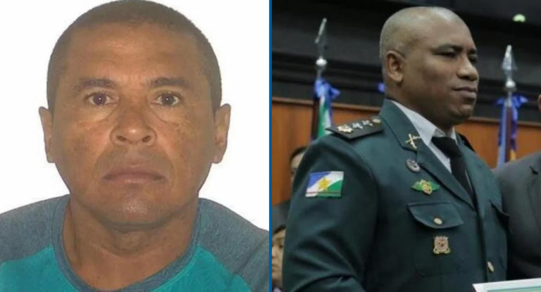 Capitão Helton Jhon suspeito de envolvimento na morte do casal de agricultores no Surrão e major Jefferson Gomes réu por injúria racial. (Foto: arquivo FolhaBV)