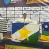  Endryw Henrique, da Escola Estadual Euclides da Cunha, venceu na categoria pesado (+64 kg). (Foto: Divulgação)