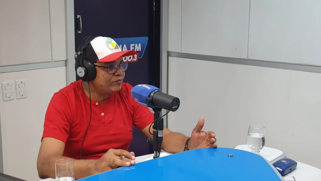 Antônio Leal, diretor do Sintraima (Foto: Rádio FolhaBV)