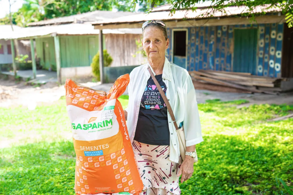  Rosilene Beserra, produtora na Vila Nova. (Foto: reprodução/Secom-RR)