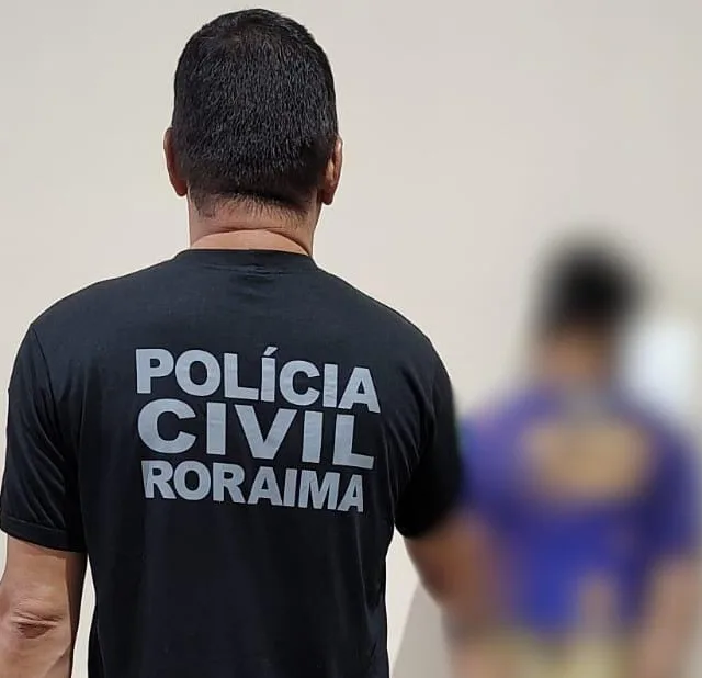 Prisão foi efetuada pela Polícia Civil (Foto: ASCOM/PCRR)