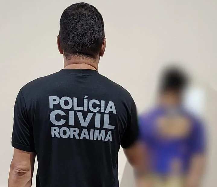 Prisão foi efetuada pela Polícia Civil (Foto: ASCOM/PCRR)