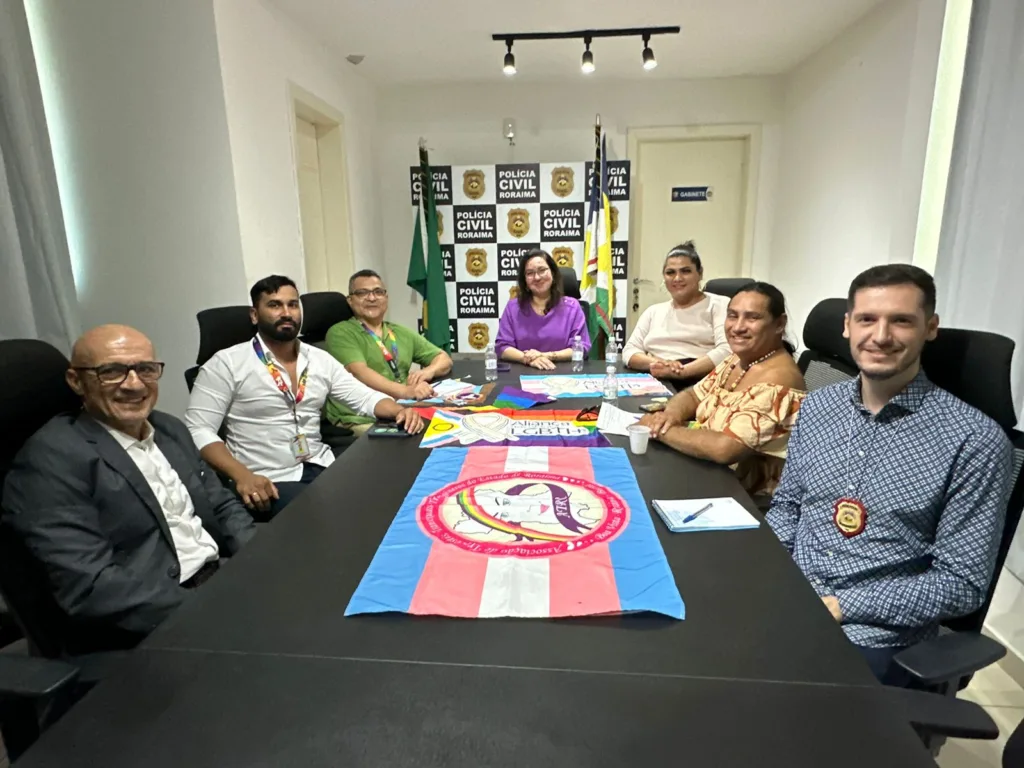 Reunião foi realizada para ouvir os representantes da comunidade LGBT+ sobre a necessidade de uma delegacia especializada (Foto: Arquivo Pessoal) 