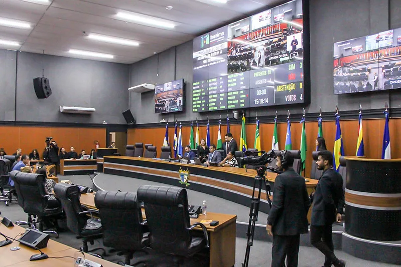 Sessão Ordinária na Assembleia Legislativa (Foto: Nonato Sousa/ALE-RR)