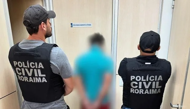 Homem foi preso em Boa Vista (Foto: Ascom Polícia Civil)