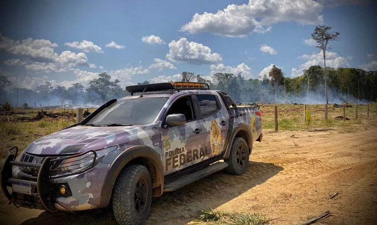 Operação da PF em Caracaraí (Foto PFRR)