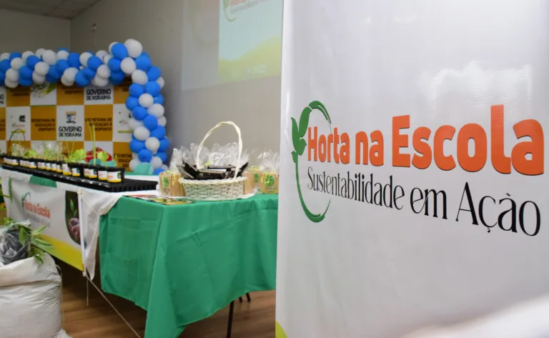 Alunos irão aprender sobre o cultivo de hortas para aplicarem no ambiente escolar