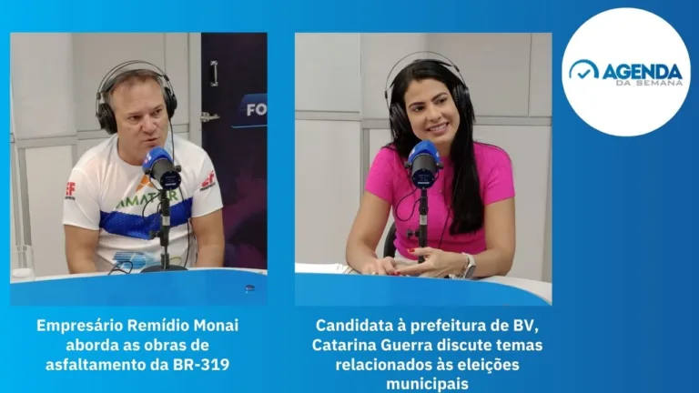 Catarina Guerra e Remídio Monai serão entrevistados no Agenda da Semana