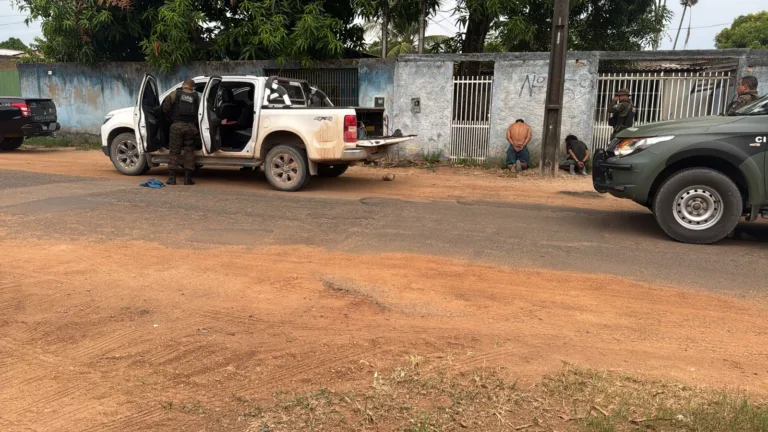 Momento da prisão em Boa Vista(Foto: Divulgação)