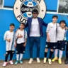 Cinco jogadores de Roraima participam de avaliação técnica nas categorias de base do Grêmio (Foto: Arquivo pessoal)