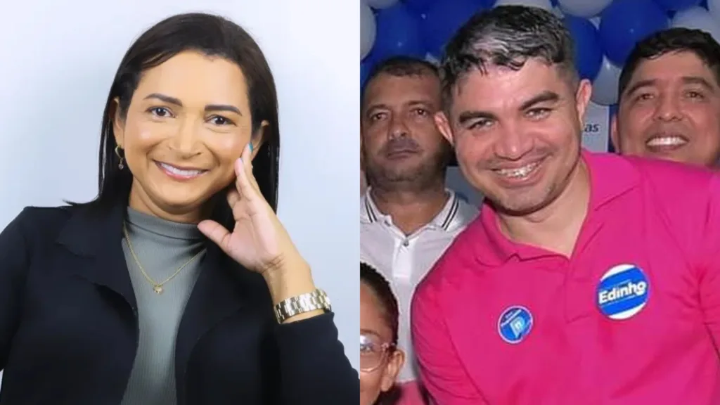 Marlene Saraiva e Edinho disputam a Prefeitura de Iracema (Fotos: Divulgação)