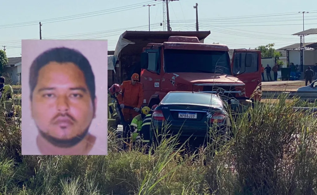 Motorista entra na contramão de rodovia, é atingido por caçamba e morre no dia do aniversário