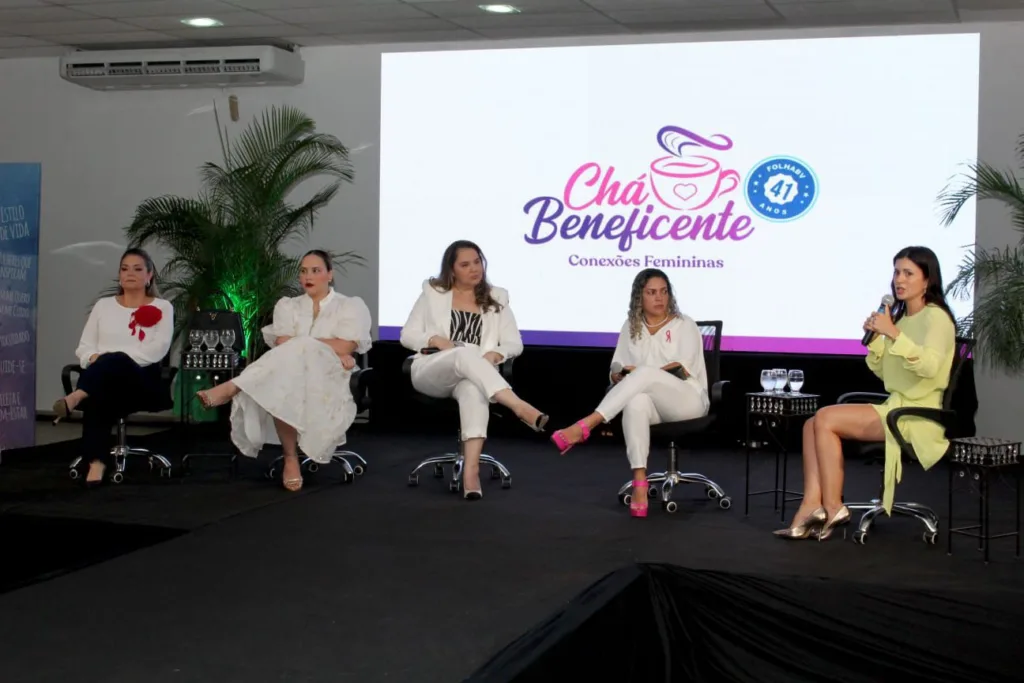 Dra. Luciana Arcoverde, Dra. Indra Freitas, Paula Cruz, Dra. Ilana Portela e Dra. Ilana Portela. Foto: Wenderson Cabral/FolhaBv