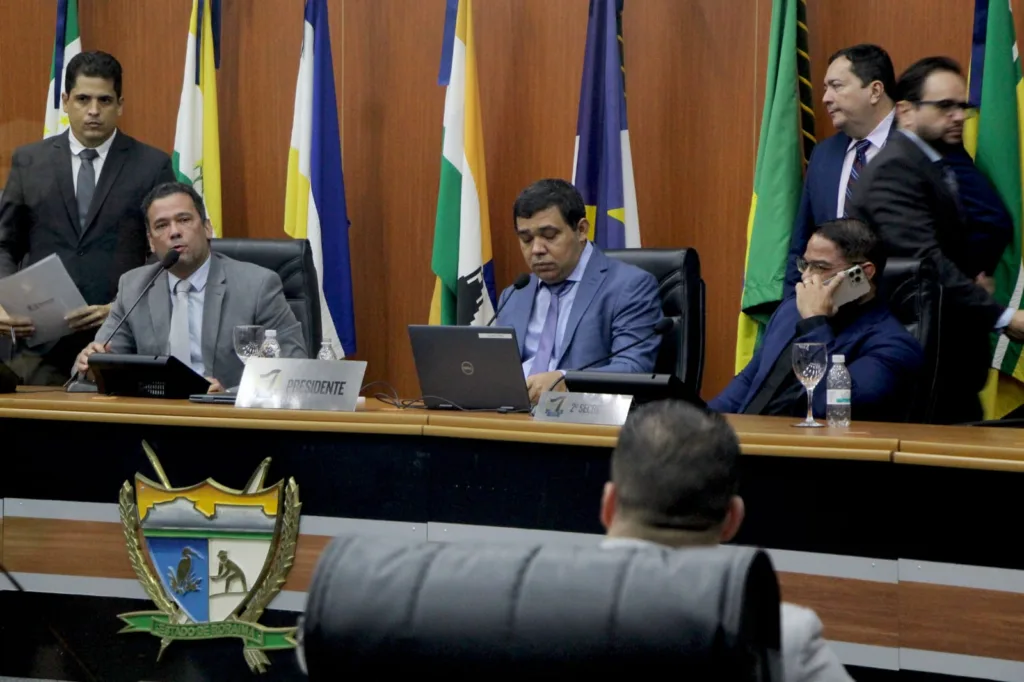 Eleições da nova Mesa Diretora (Foto: Wenderson Cabral/FolhaBV)