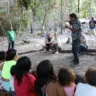 Grupo de indígenas já foi notificado para sair do local, que fica próximo de um igarapé (Foto: Ascom/DPE) 