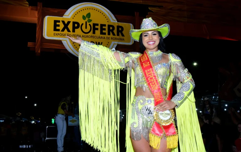 Lorraine Lima, eleita Rainha da Expoffer 2024 (Foto: Nilzete Franco/FolhaBV)