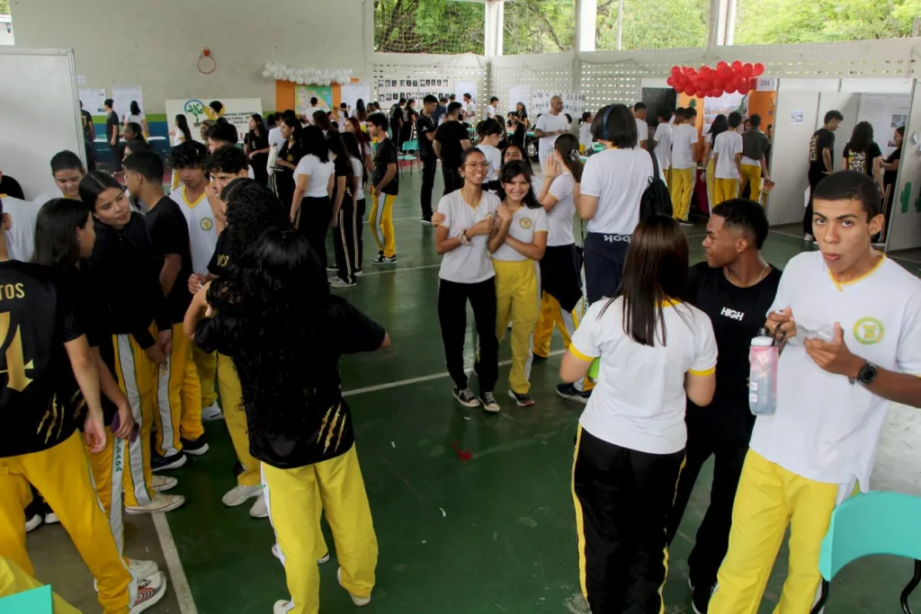 Feira de Ciências da Escola Lobo D´Almada tem como tema “Sustentabilidade, Diversidade, Saberes e Tecnologias Sociais” (Foto: Wenderson Cabral/Folha BV) 