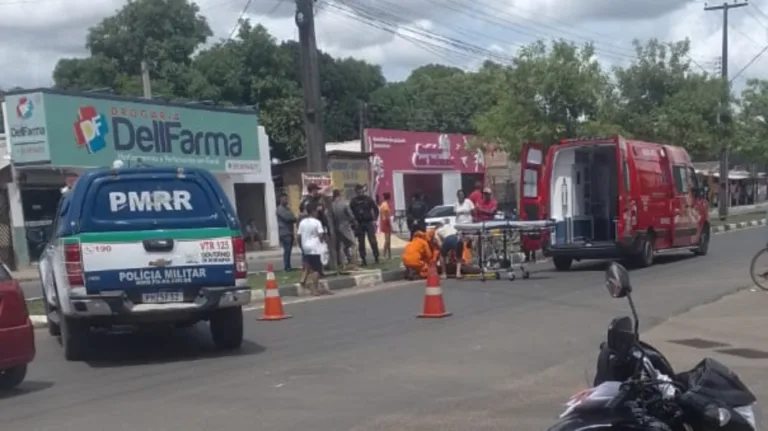 Acidente aconteceu na avenida dos Garimpeiros, no bairro Alvorada (Foto: Divulgação)