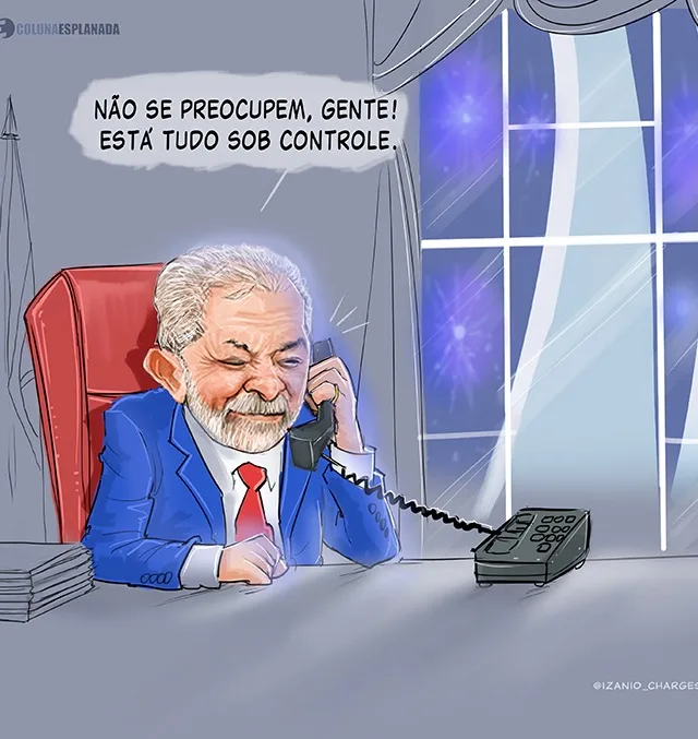 Lula se preocupa como a notícia da explosão em Brasília chega ao G20