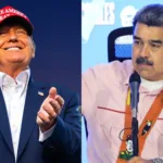 O presidente norte-americano Donald Trump e o ditador venezuelano Nicolás Maduro (Fotos: Divulgação)