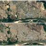 Perda de vegetação urbana em Boa Vista entre 2003 e 2023 (Foto: Reprodução Google Earth)