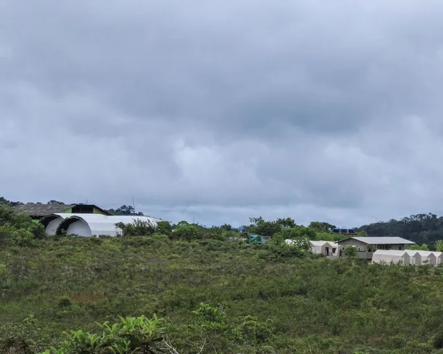 Unidade de saúde no Surucuru (Foto: Funai)