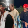 O produtor cultural Daniel Laranjeira, conhecido como Manow_Jiraya, e Neto Mc, de Bonfim e vencedor do Estadual de MC's de Roraima. (Foto: reprodução)