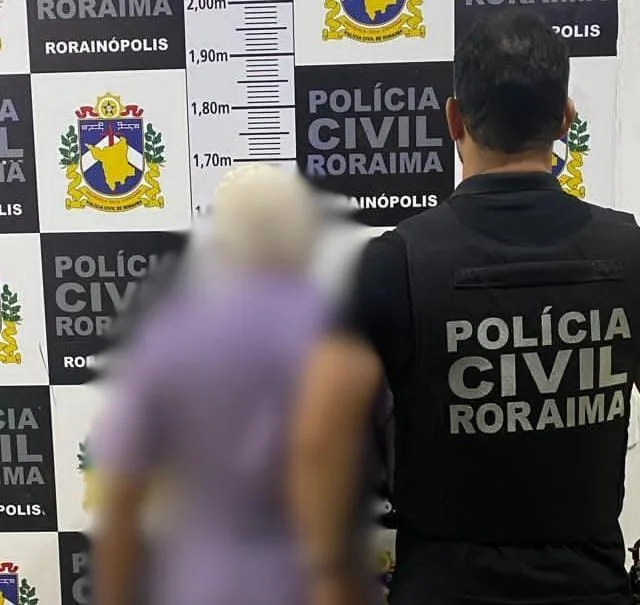 Mandado de prisão preventiva foi cumprido na segunda-feira, 11 (Foto: Ascom PCRR)