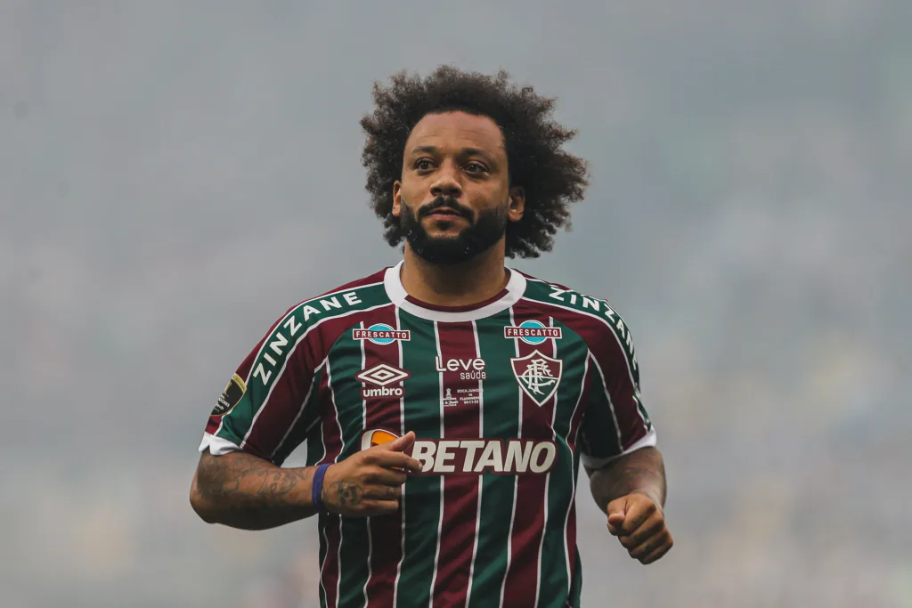 O agora ex-lateral do Fluminense, Marcelo (Foto: Lucas Merçon/Fluminense F. C.)