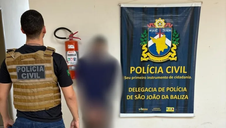 K.C.C. foi levado para audiência de custódia e, em seguida, transferido para o sistema prisional, onde cumprirá sua pena. (Foto: PCRR)