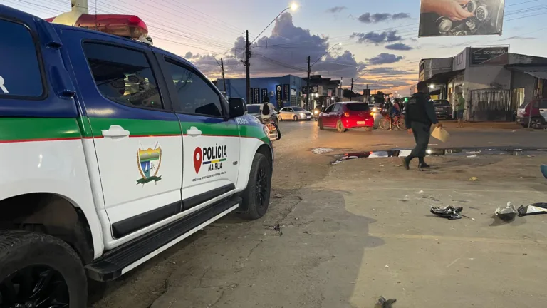 Os dois veículos seguiam na mesma direção da avenida, sentido bairro/Centro. Foto: Adriele Lima/FolhaBV