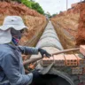 Obras de drenagem em Boa Vista (Foto: Semuc)