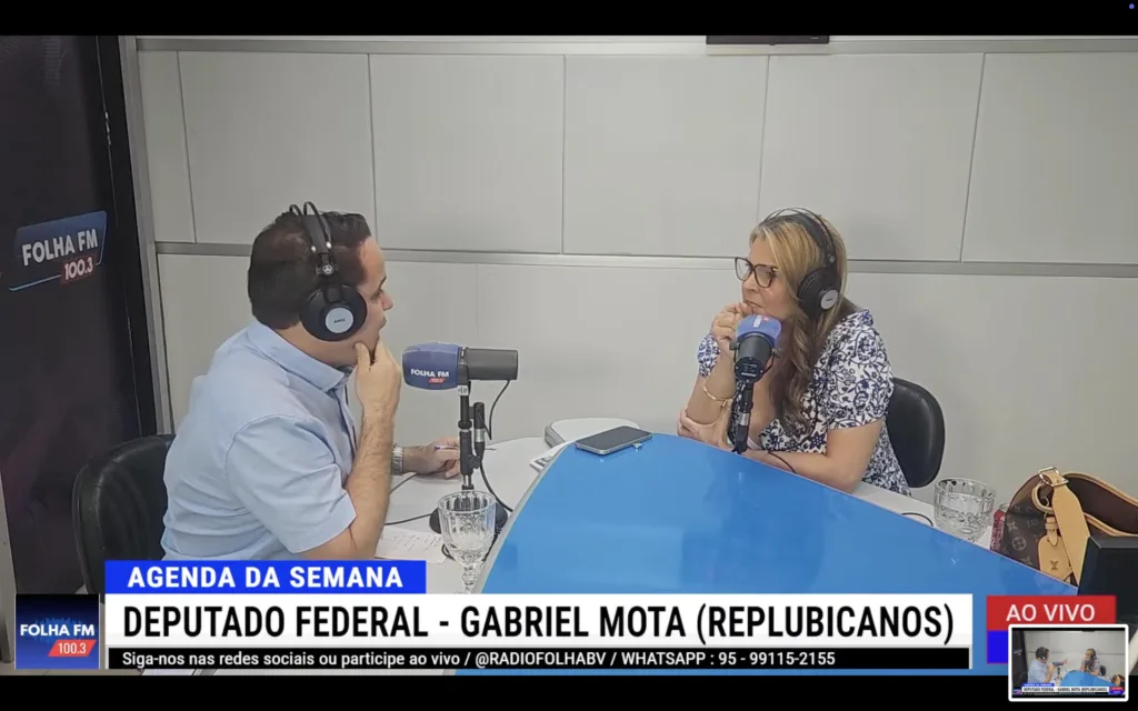 Foto: Reprodução/Youtube Rádio Folha 100.3 FM