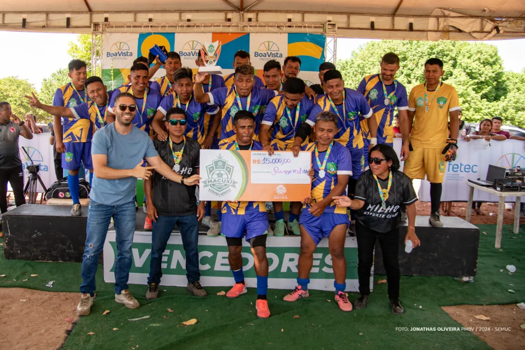 A Copa Maxuci mostrou-se mais uma vez como um exemplo de como o esporte pode ser uma ferramenta de união, identidade cultural e desenvolvimento para as comunidades indígenas. (Foto: Jonathas Oliveira/SEMUC)