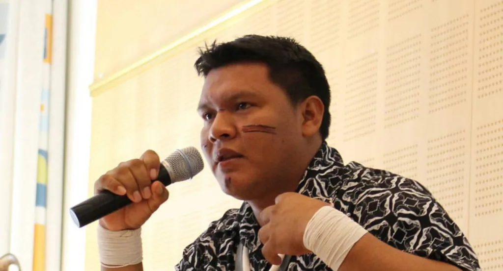 Maurício Ye’kwana foi diretor da Hutukara Associação Yanomami de 2019 até 2024 e assessor na Sesai entre 2015 e 2017. (Foto: reprodução)