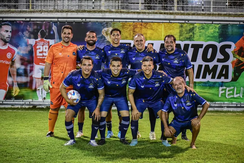 Thiago Maia e Felipinho integraram Aquário, hexacampeão do torneio (Foto: BV Esportes)