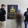 O acusado foi encaminhado para a Audiência de Custódia após não efetuar o pagamento da fiança fixada pelo delegado. (Foto: Divulgação/PCRR)