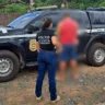 Polícia Civil prendeu homem condenado por estupro de vulnerável e importunação sexual (Foto: PCRR)