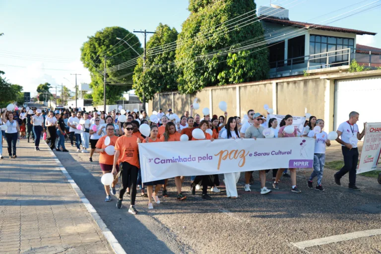 Evento mobilizou a comunidade em nome da paz (Foto: Divulgação)