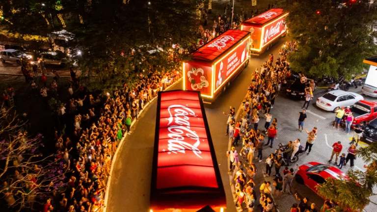 A caravana percorrerá 15 munícipios a mais que 2023. (Foto: Divulgação/Coca-Cola)