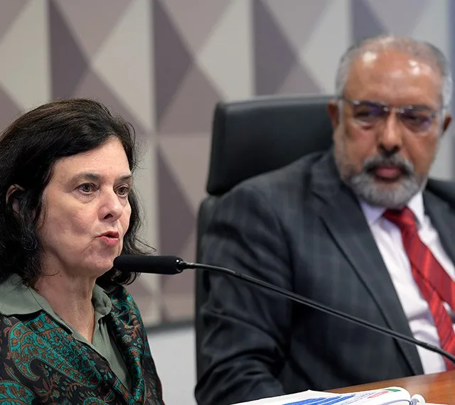 Ministra da Saúde, Nísia Trindade — Foto: Agência Senado