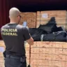 Em novembro, a PF apreendeu aproximadamente 209 kg de pasta base de cocaína no Porto de Paranaguá com destino à Europa. (Foto: reprodução/PF)