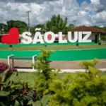 Fachada da entrada de São Luiz do Anauá (Foto: Arquivo FolhaBV)