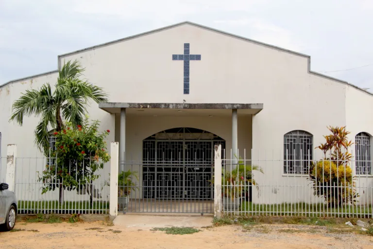 Igreja Santo Agostinho, da Paróquia Consolota, localizada no Pricumã. (Foto: Wenderson Cabral/FolhaBV)